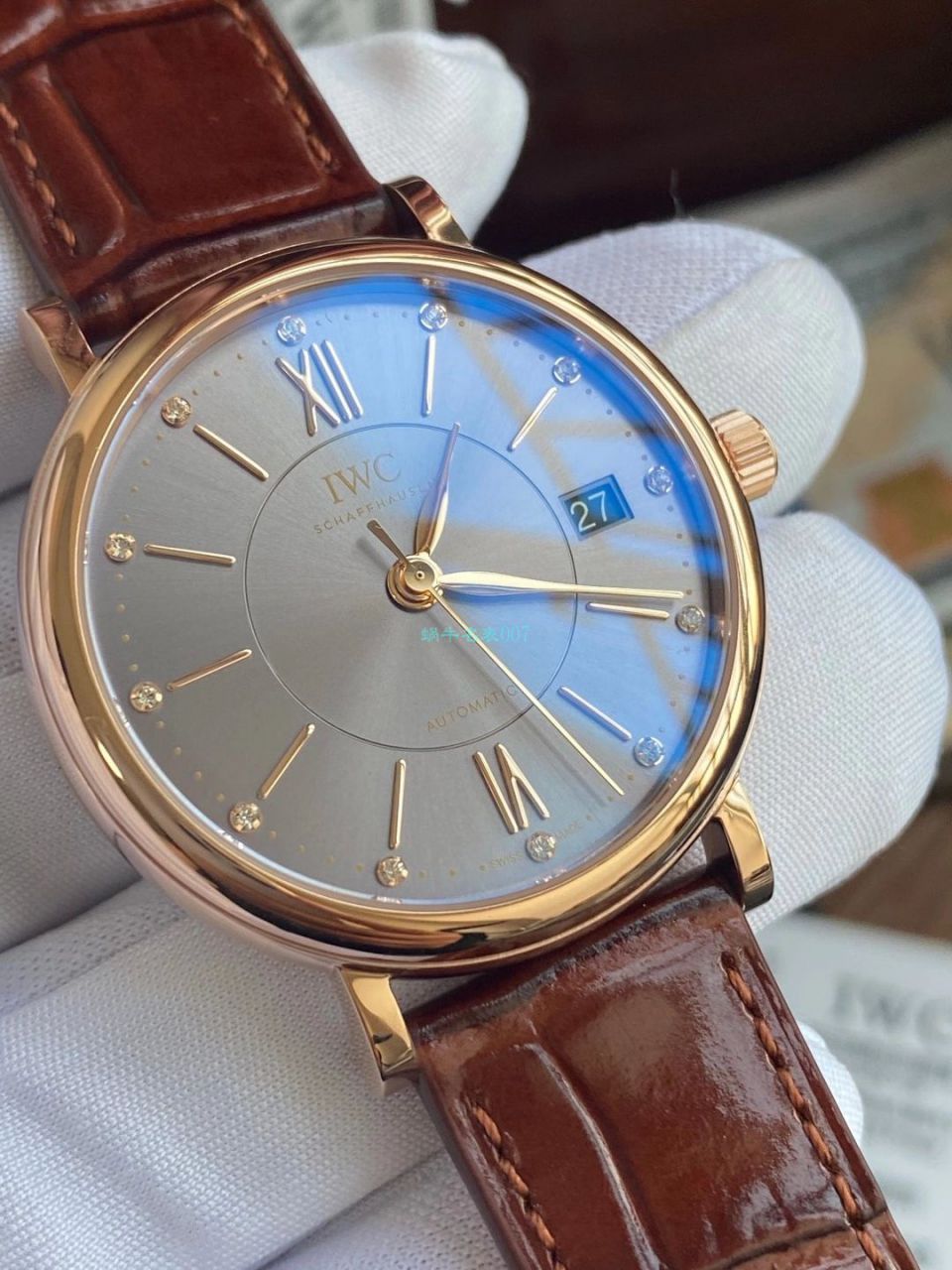 V7 Factory  IWC 柏涛菲诺系列 Perfect  Replica Copy IW458106女士 wrist watches  / WG591