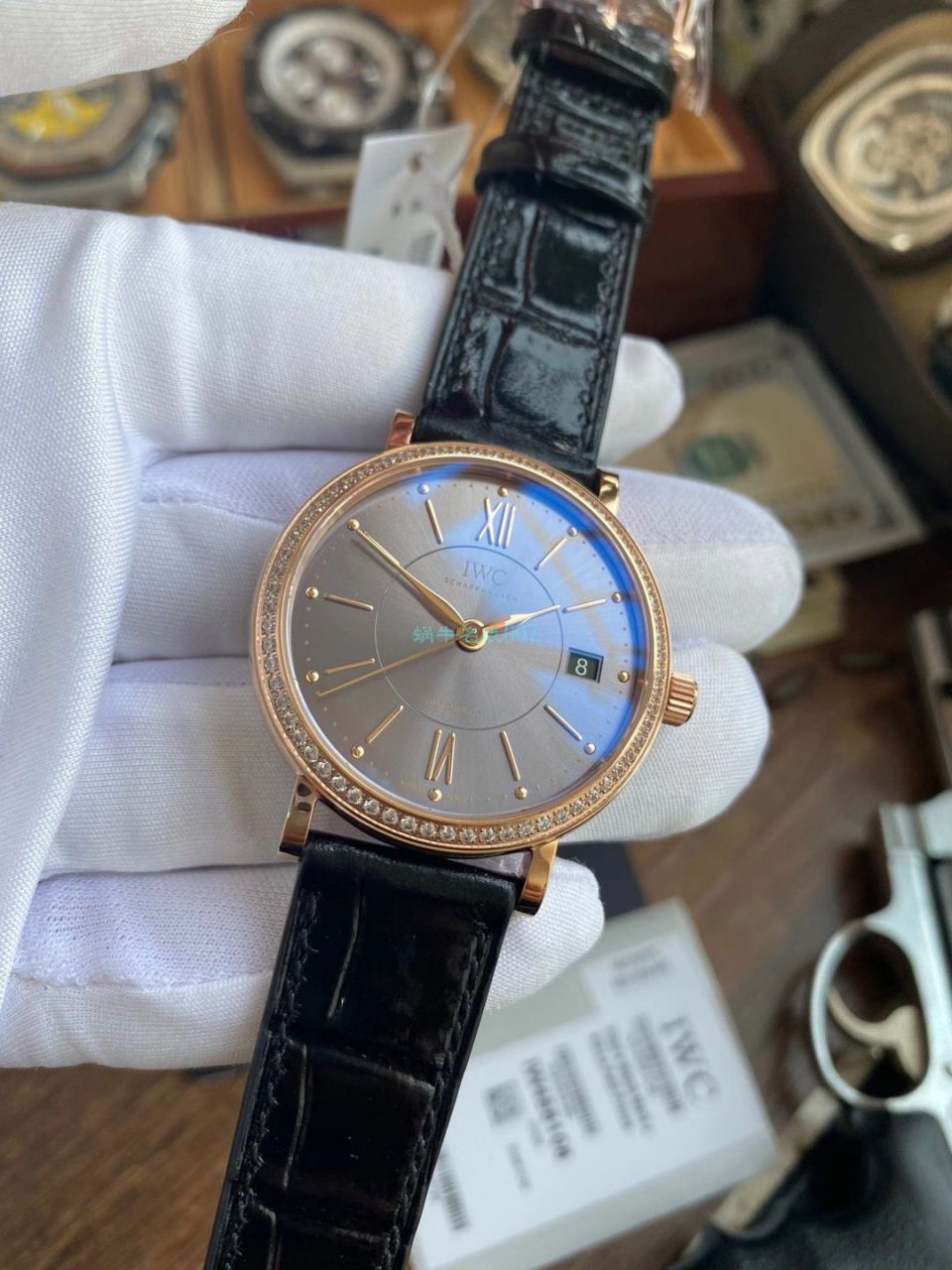 V7 Factory  IWC  Perfect  Replica Copy  Watches 柏涛菲诺女装IW458108 wrist watches  / WG592