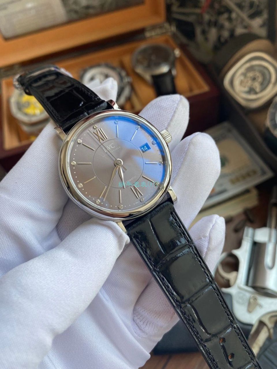 v7 Factory  Watches 怎么样 IWC 柏涛菲诺女装 Perfect  Replica Copy IW458102 wrist watches  / WG593