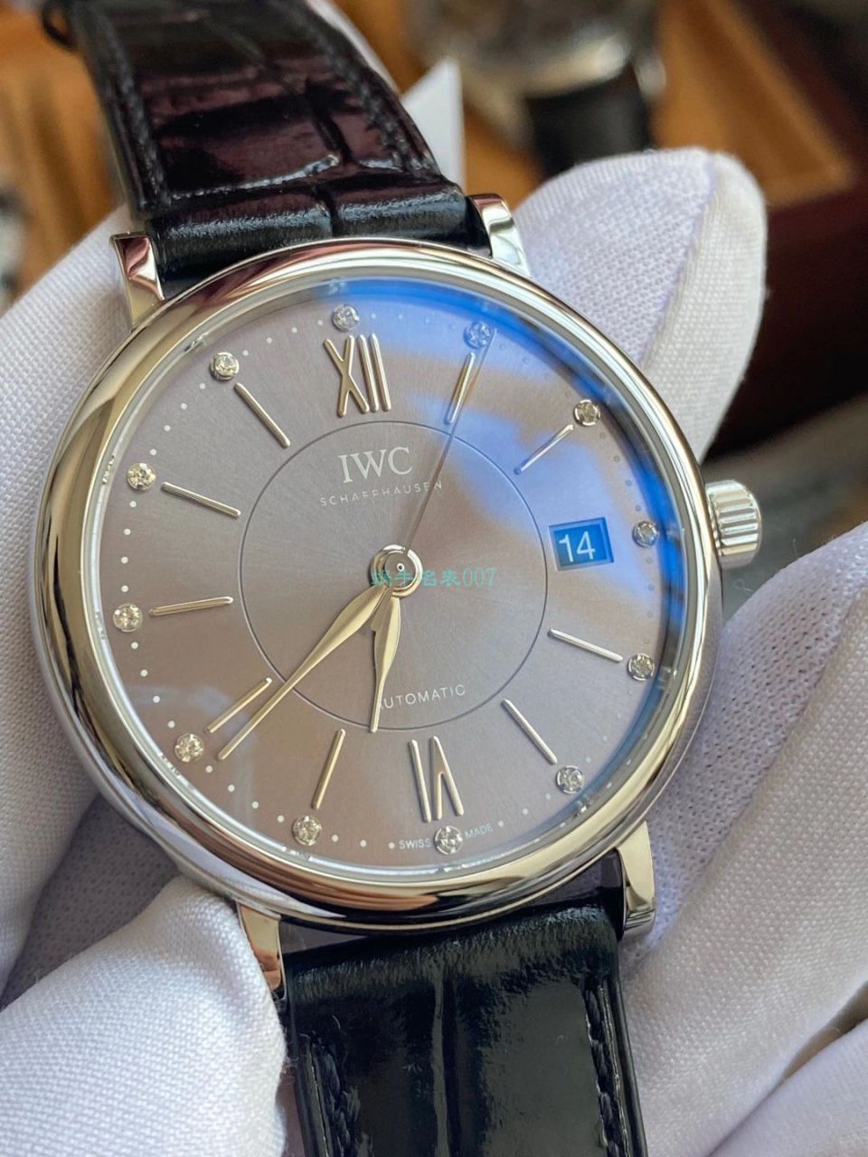 v7 Factory  Watches 怎么样 IWC 柏涛菲诺女装 Perfect  Replica Copy IW458102 wrist watches  / WG593