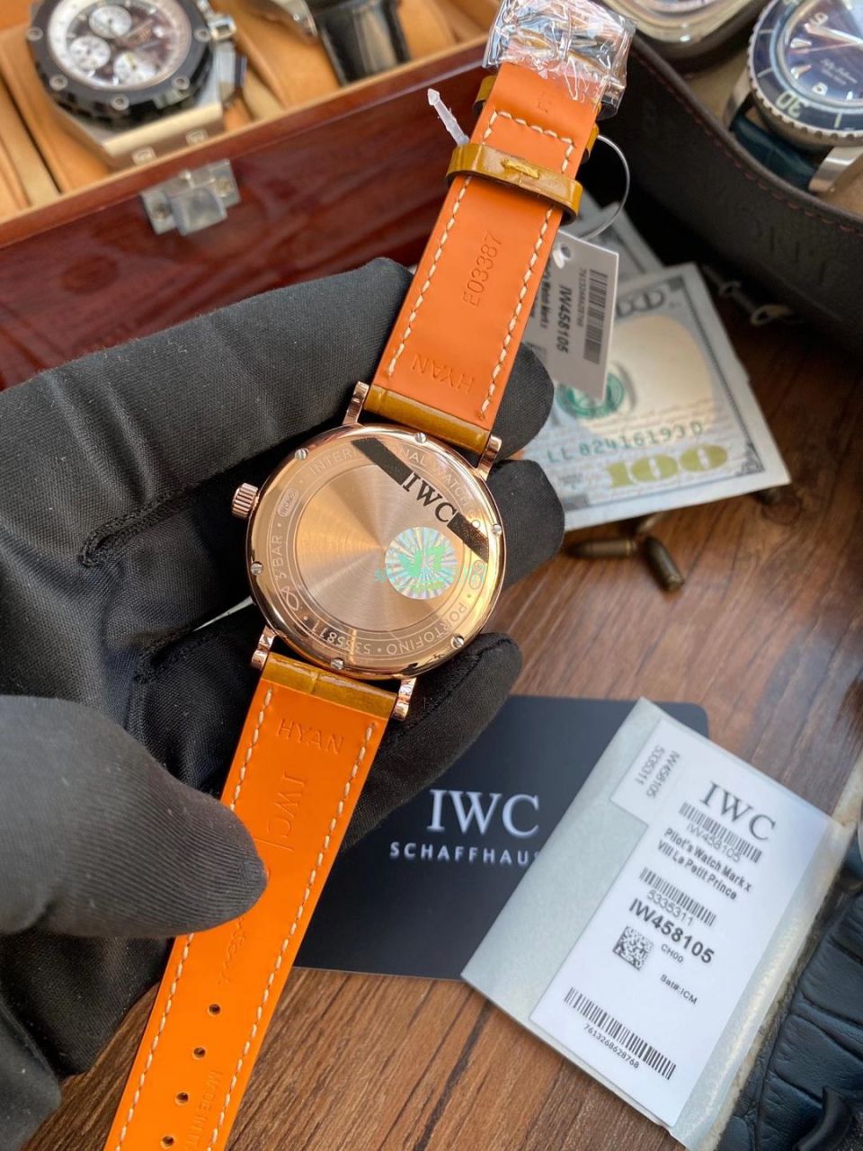 v7 Factory 柏涛菲诺 IWC 柏涛菲诺 top  Replica Copy IW458105女士 wrist watches  / WG596