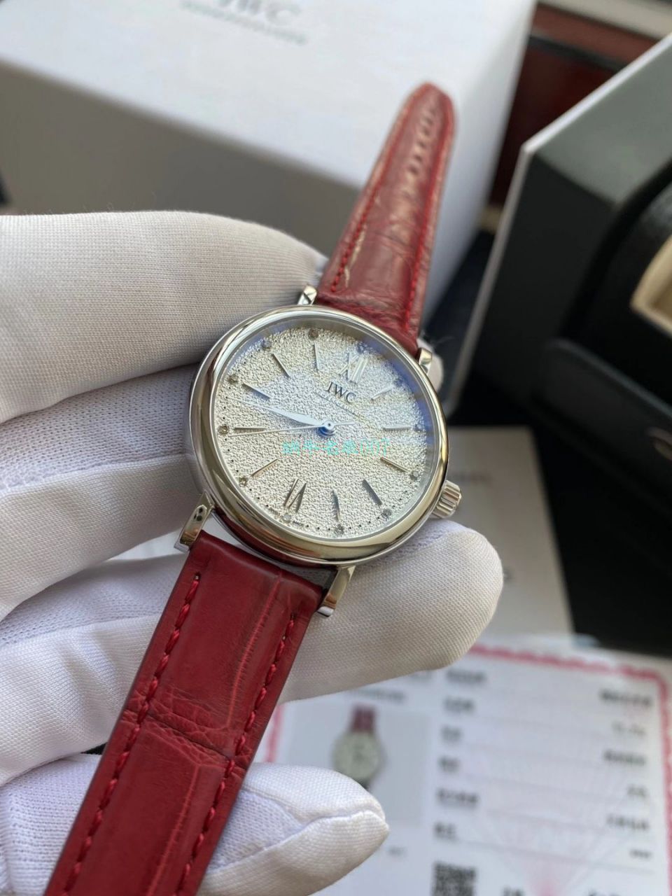 渠道原单IWC IWC 柏涛菲诺系列女装IW357408 wrist watches  / WG597