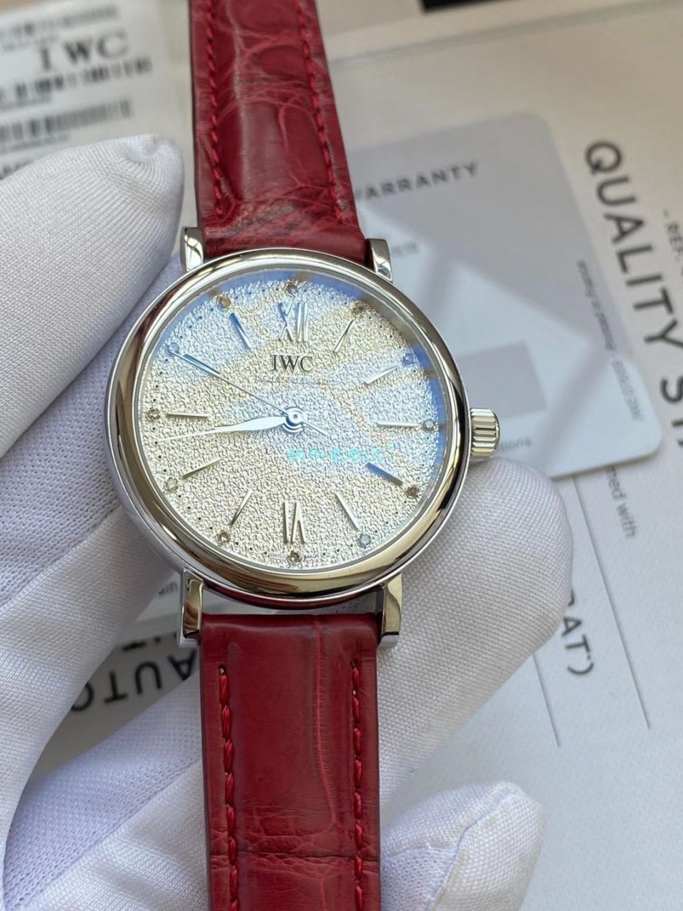 渠道原单IWC IWC 柏涛菲诺系列女装IW357408 wrist watches  / WG597