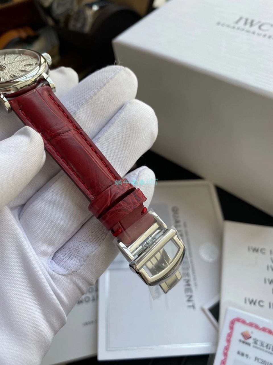 渠道原单IWC IWC 柏涛菲诺系列女装IW357408 wrist watches  / WG597