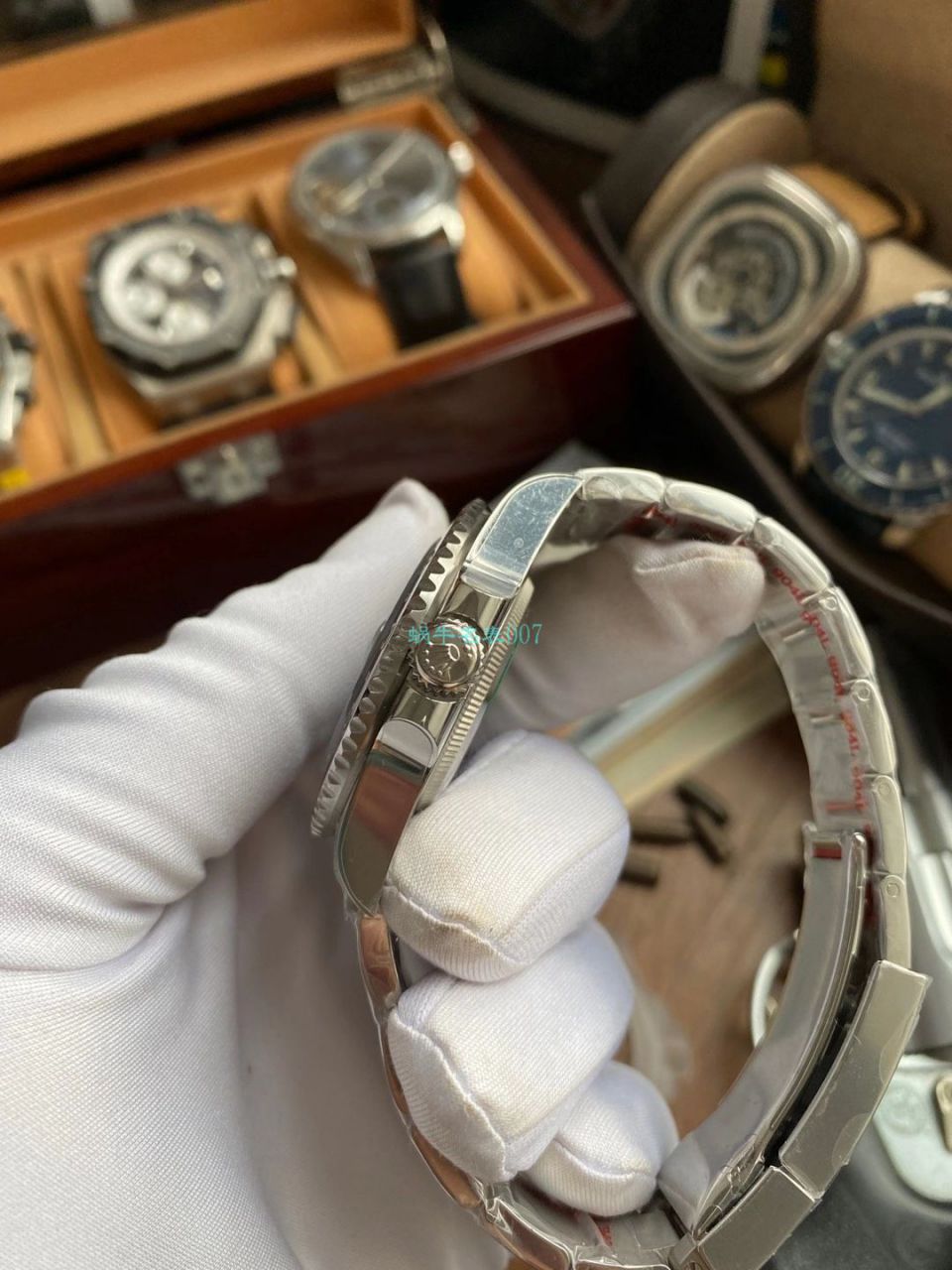 N Factory  Rolex  GMT MASTER II top  Replica Copy 可乐圈红蓝 Composite 圈m126719blro-0003 wrist watches  / R682