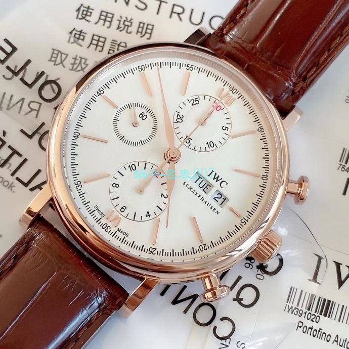 【原单】 IWC 表IWC柏涛菲诺系列150周年纪念版IW391024、IW391023 wrist watches  / WG172