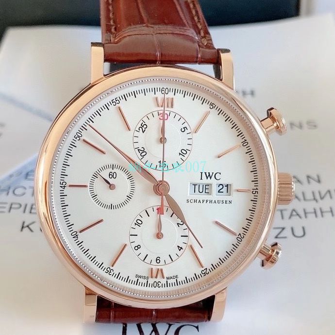 【原单】 IWC 表IWC柏涛菲诺系列150周年纪念版IW391024、IW391023 wrist watches  / WG172