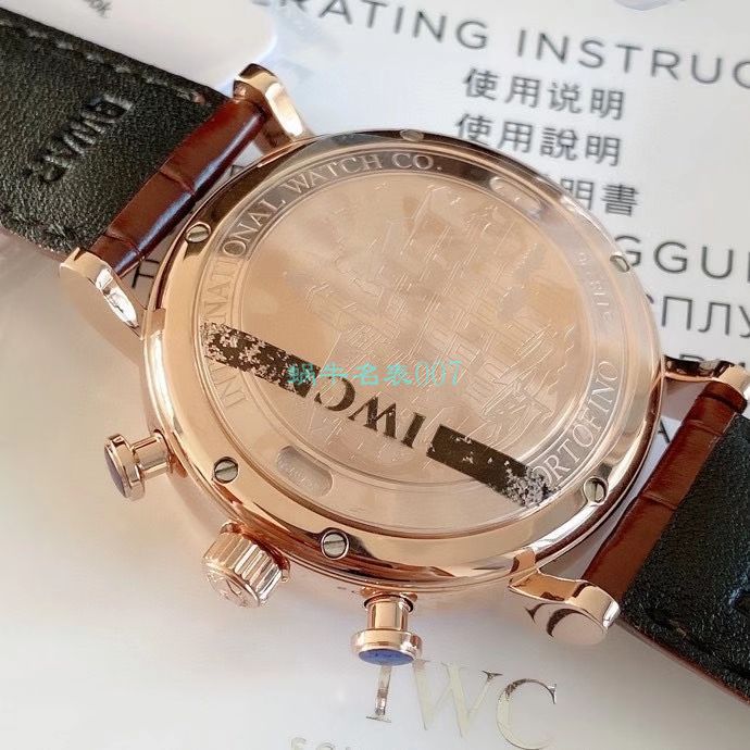 【原单】 IWC 表IWC柏涛菲诺系列150周年纪念版IW391024、IW391023 wrist watches  / WG172
