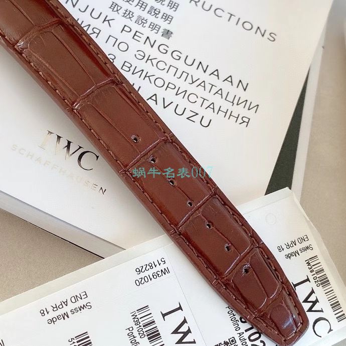 【原单】 IWC 表IWC柏涛菲诺系列150周年纪念版IW391024、IW391023 wrist watches  / WG172