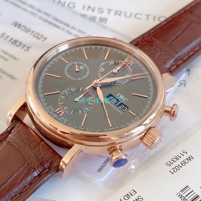 【原单】 IWC 表IWC柏涛菲诺系列150周年纪念版IW391024、IW391023 wrist watches  / WG172
