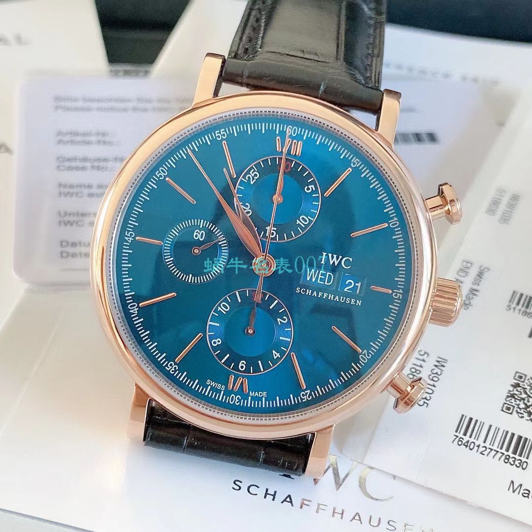 【原单】 IWC 表IWC柏涛菲诺系列150周年纪念版IW391024、IW391023 wrist watches  / WG172