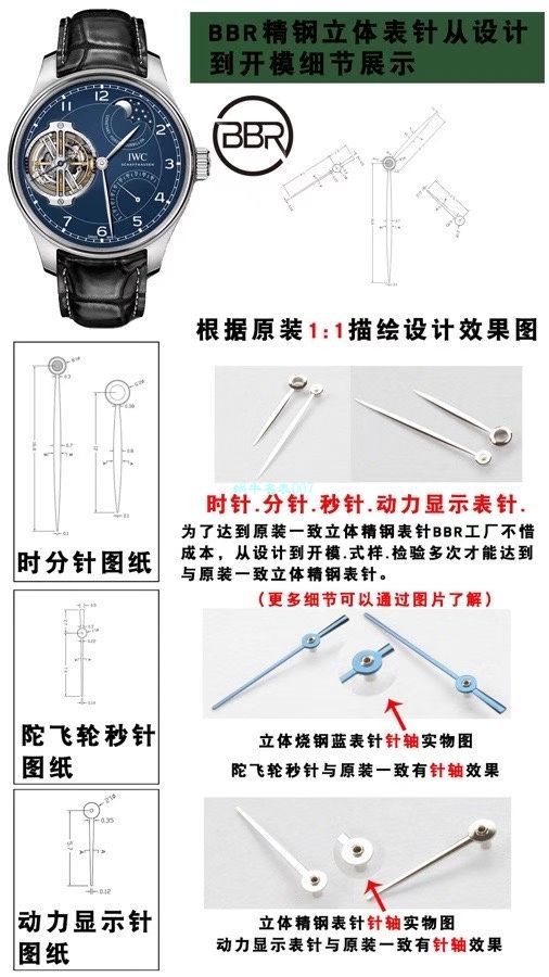 BBR Factory  IWC 150周年纪念 Tourbillon  Replica Copy IW590203、IW590202、IW590110 wrist watches  / WG598