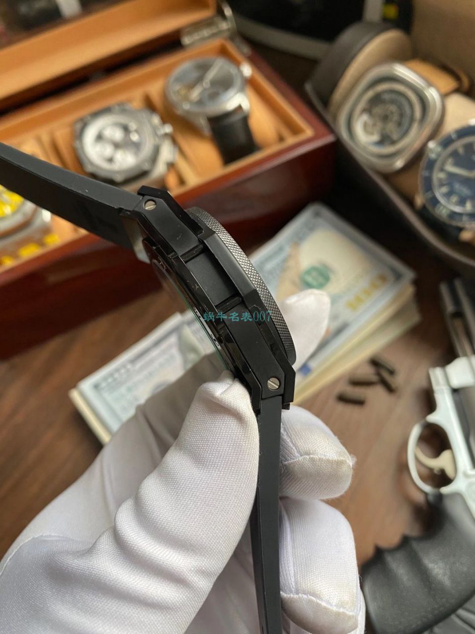 【 Video analysis  top  Replica Watches 最靠谱的商家】 hublot  big bang  Tourbillon 304.TX.1170.LR 不同版本对比视频 / YB112