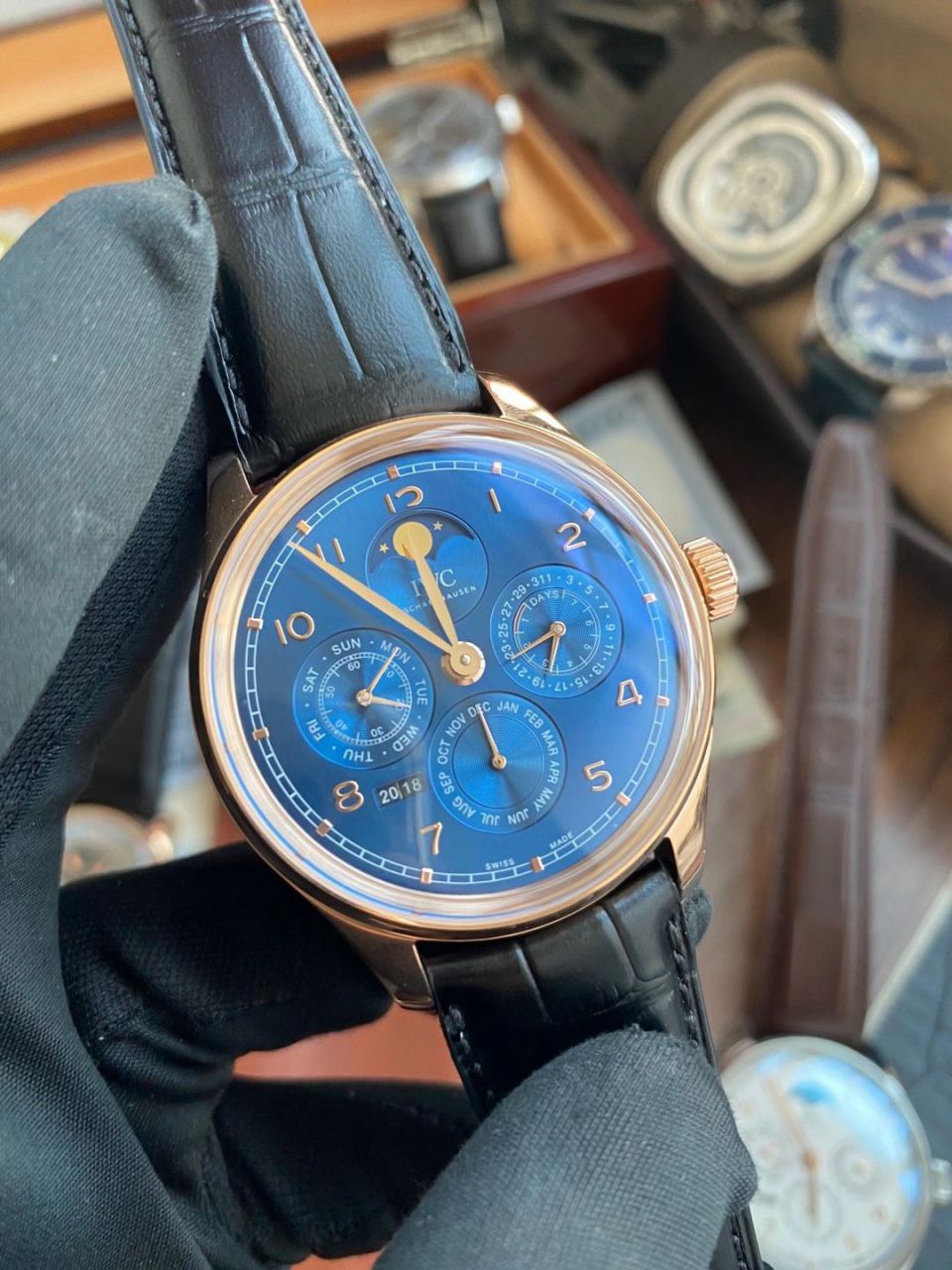 V9 Factory 官网 top  Replica  IWC 葡萄牙万年历IW503401，IW502213，IW502305 wrist watches  / WG532