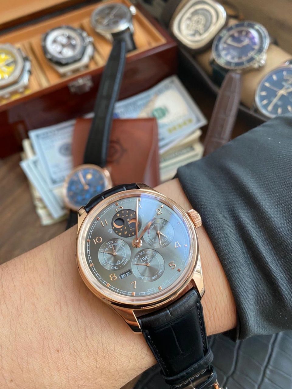 V9 Factory 官网 top  Replica  IWC 葡萄牙万年历IW503401，IW502213，IW502305 wrist watches  / WG532