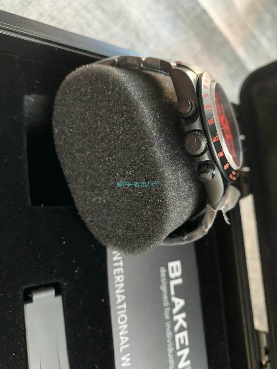 【IPK Factory  Rolex  Ditongna 】Blaken改装磨砂碳化黑 wrist watches 以N Factory 超级4130 Ditongna 为基础 / R686