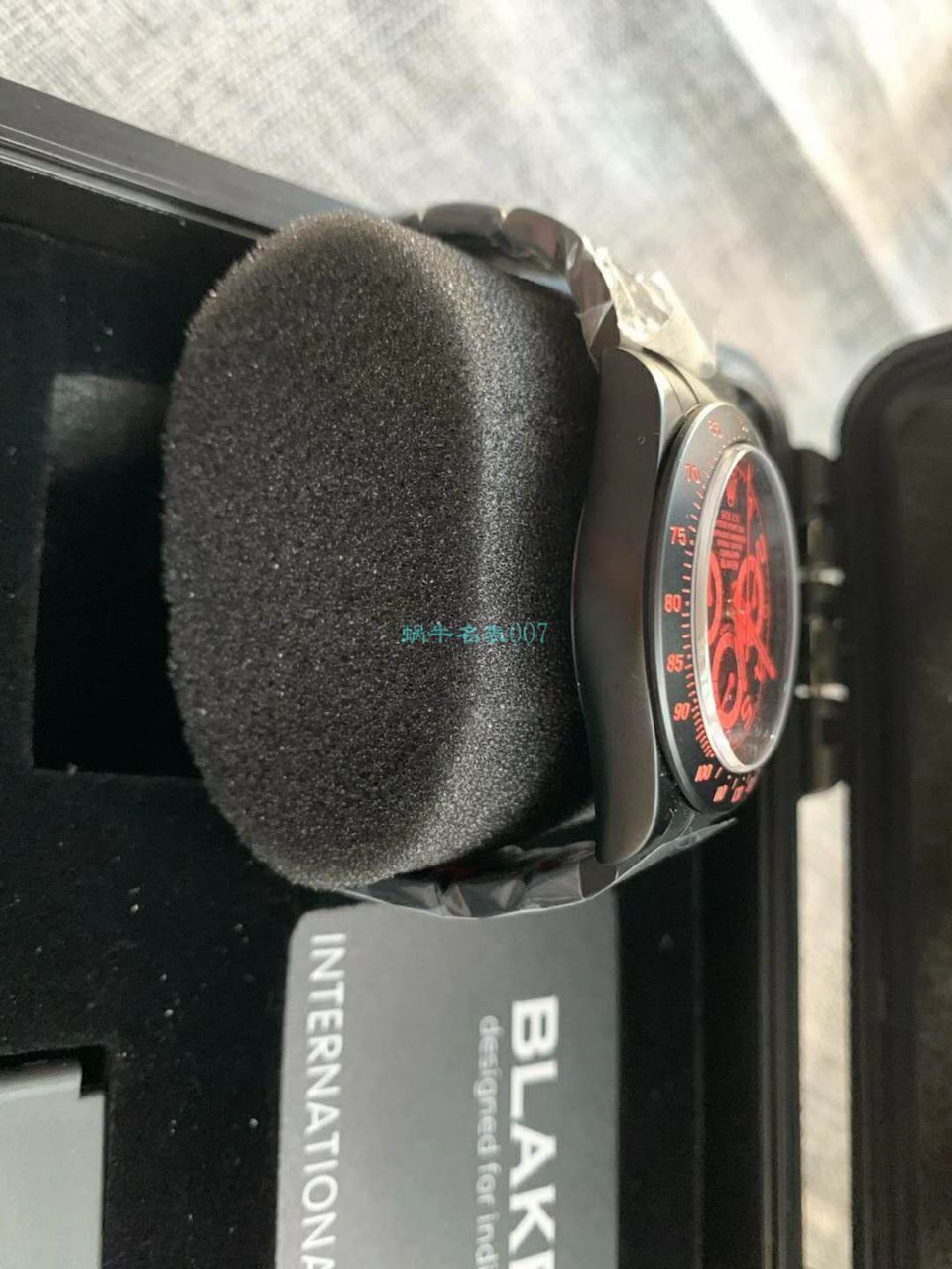 【IPK Factory  Rolex  Ditongna 】Blaken改装磨砂碳化黑 wrist watches 以N Factory 超级4130 Ditongna 为基础 / R686