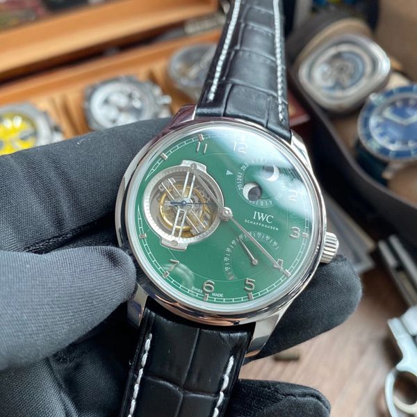 BBR Factory  IWC  Perfect  top  Replica  Tourbillon  Watches IW590110 wrist watches 