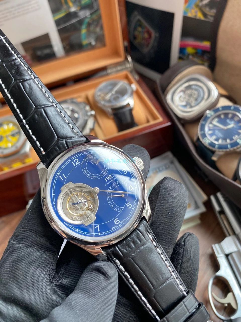 BBR Factory IWC IWC 150周年纪念 Replica Copy  Tourbillon IW590203 wrist watches  / WG600