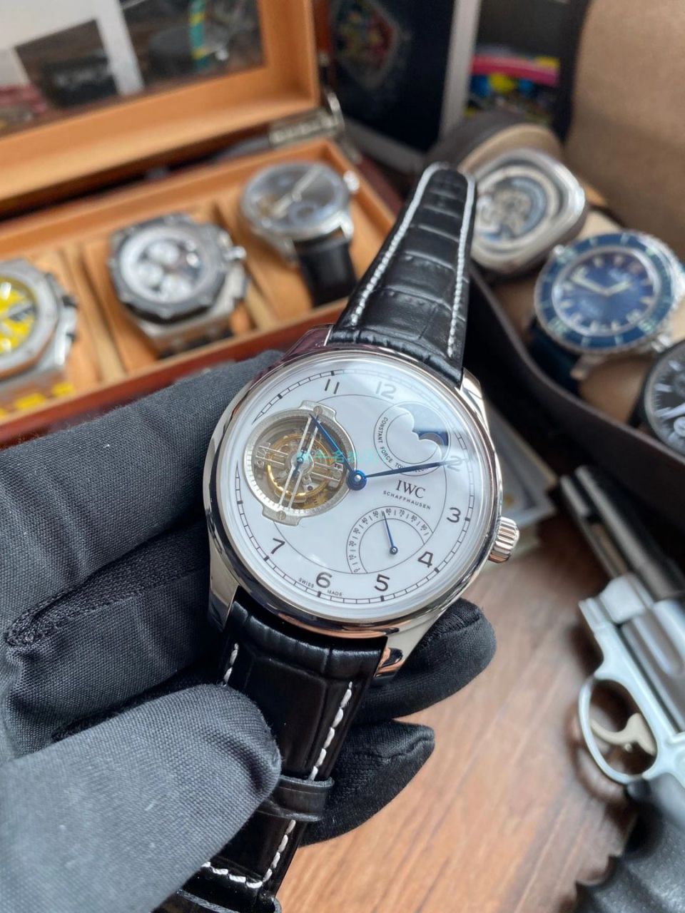 BBR Factory  IWC 150周年纪念 Tourbillon  Replica Copy IW590203、IW590202、IW590110 wrist watches  / WG598