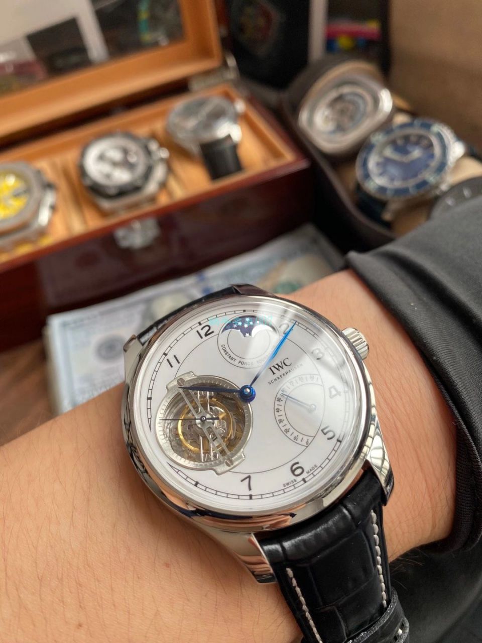 BBR Factory  IWC 150周年纪念 Tourbillon  Replica Copy IW590203、IW590202、IW590110 wrist watches  / WG598
