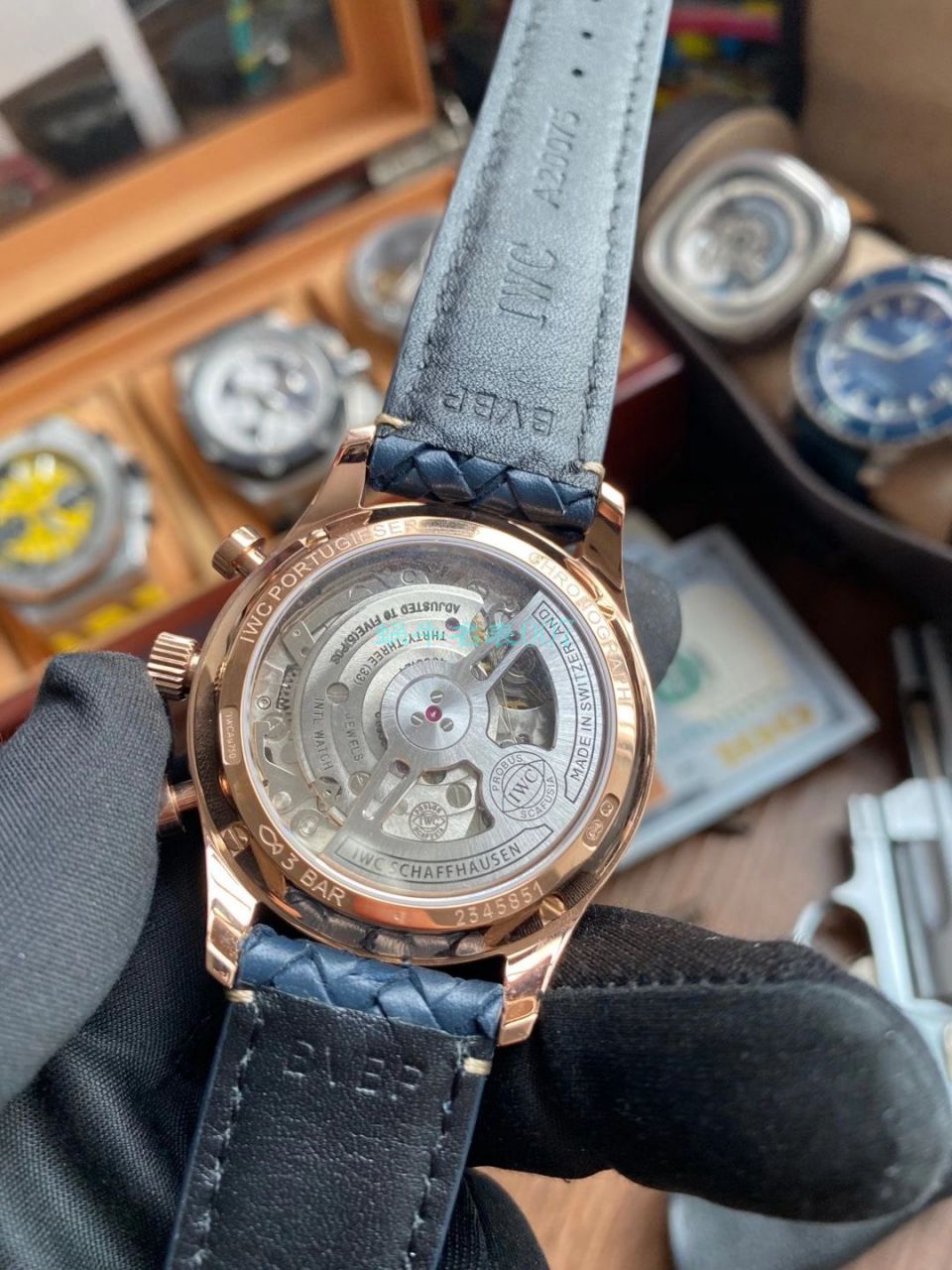 【 Video analysis 】YL Factory  IWC 背透葡计 Perfect  top   Replica Watches IW371614 wrist watches  / WG603