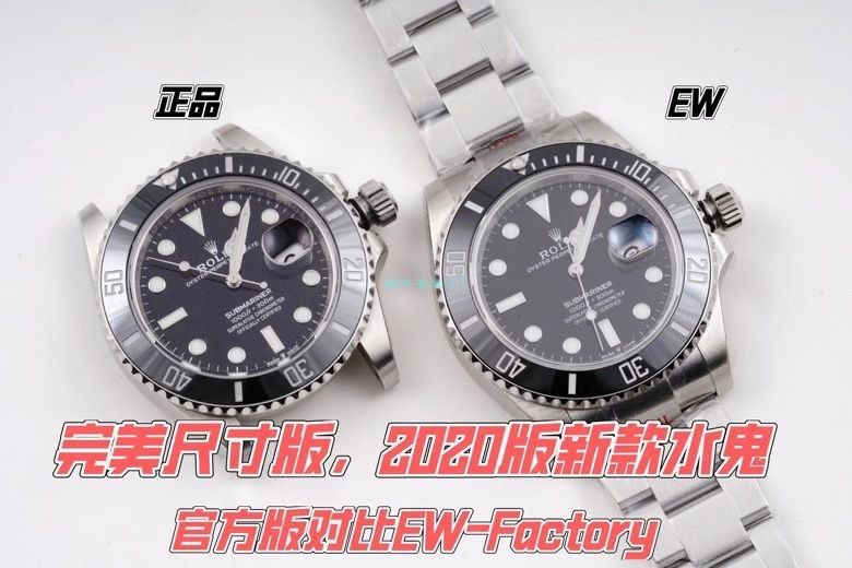  Video analysis EW Factory  Rolex 专柜新款 Submariner 1比1 High quality  Replica Watches 41毫米m126610lv-0002 wrist watches  / R687