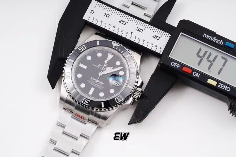  Video analysis EW Factory  Rolex 专柜新款 Submariner 1比1 High quality  Replica Watches 41毫米m126610lv-0002 wrist watches  / R687