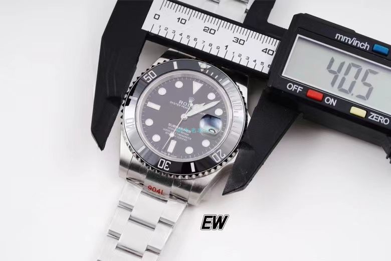 【 Video analysis 】EW Factory  Rolex 新款41无历水鬼 High quality  top  Replica Copy  Watches m124060-0001 wrist watches  / R690