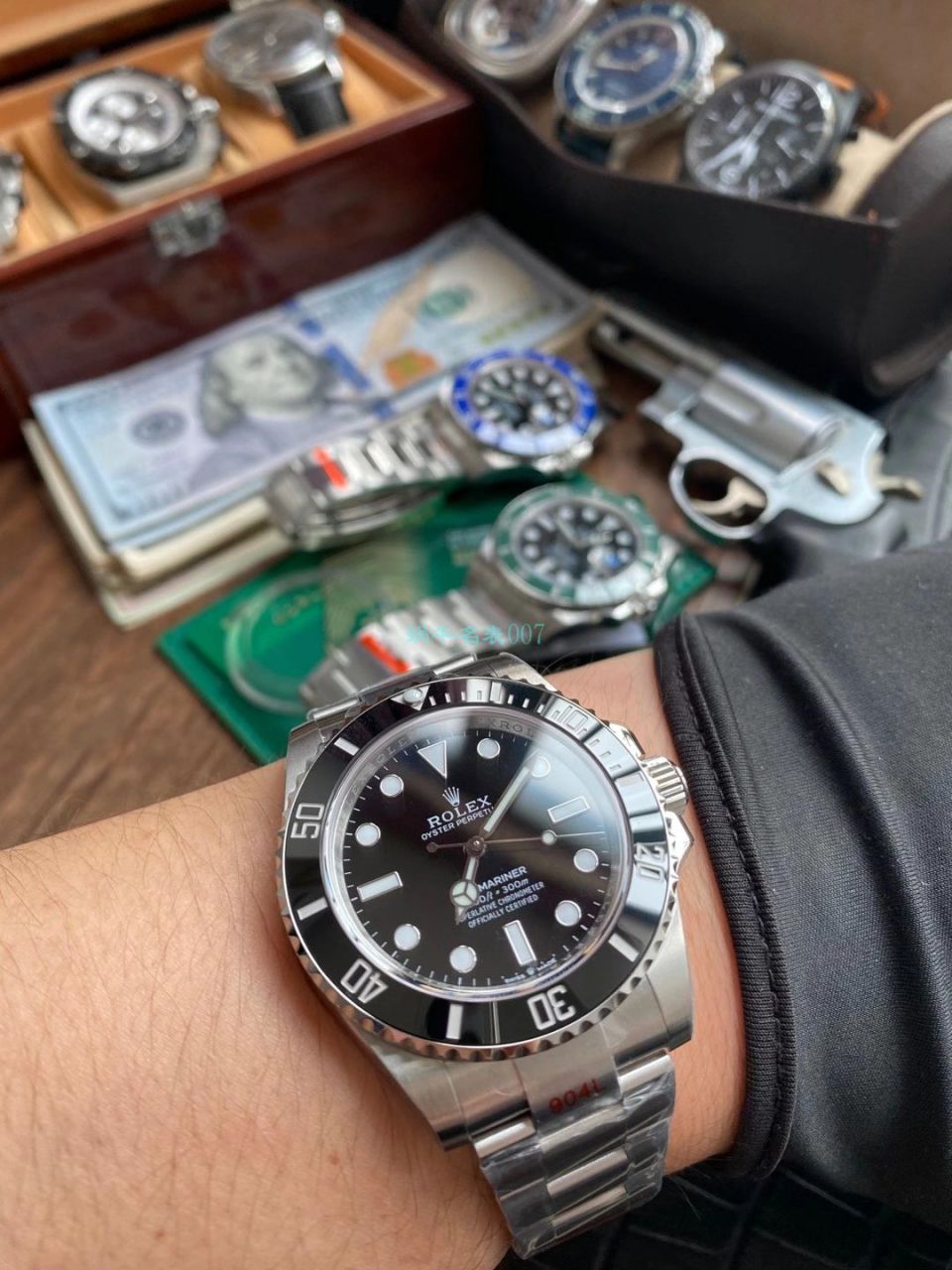 【 Video analysis 】EW Factory  Rolex 新款41无历水鬼 High quality  top  Replica Copy  Watches m124060-0001 wrist watches  / R690