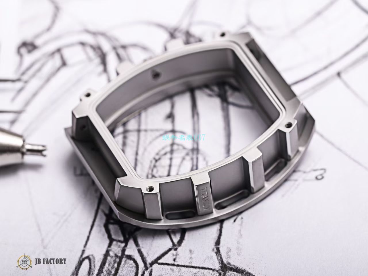 JB RICHARD MILLE RM52-01 top  Replica Copy 真 Tourbillon RICHARD MILLE骷髅头 wrist watches  / JBRM52-01