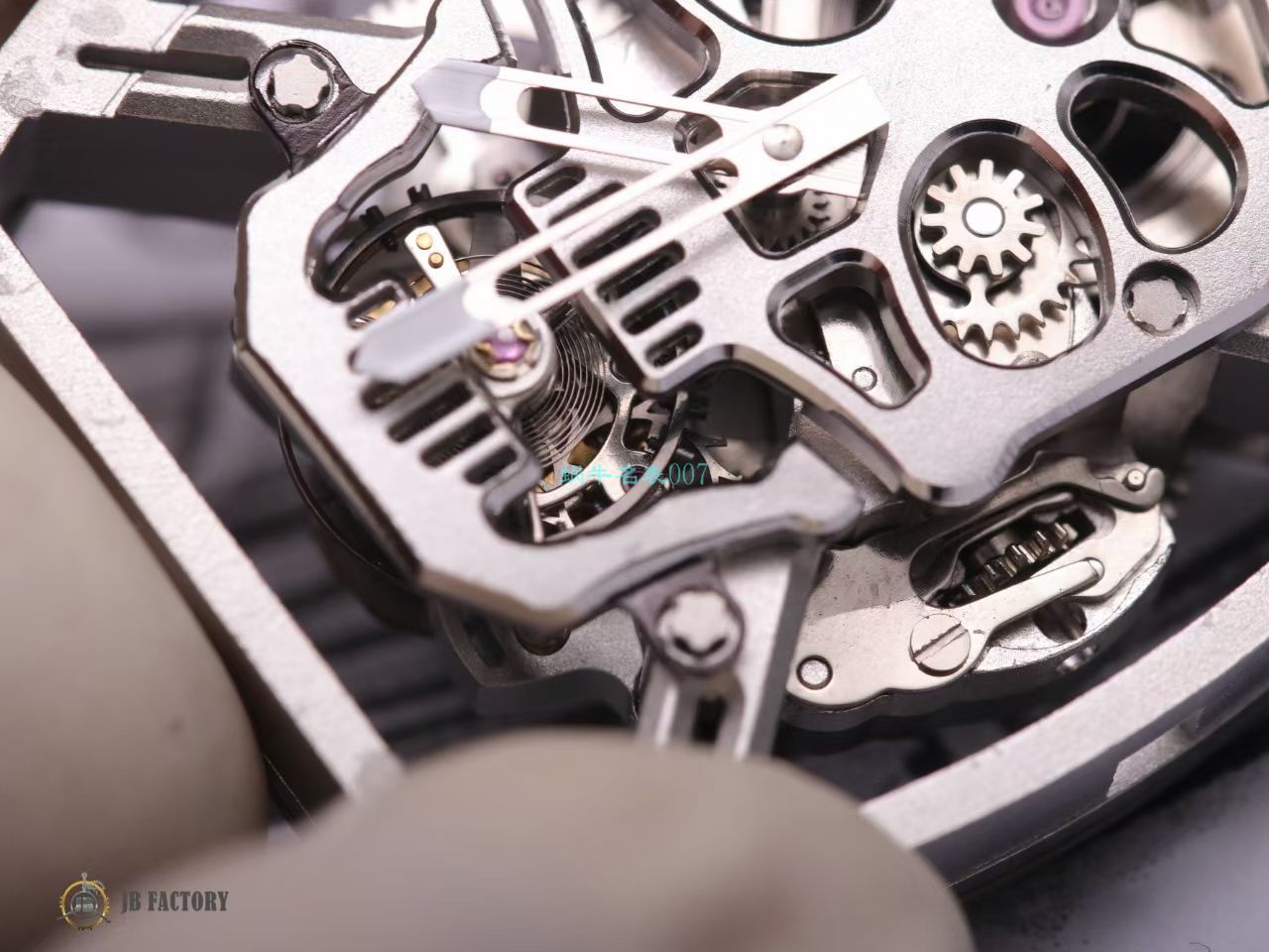 JB RICHARD MILLE RM52-01 top  Replica Copy 真 Tourbillon RICHARD MILLE骷髅头 wrist watches  / JBRM52-01