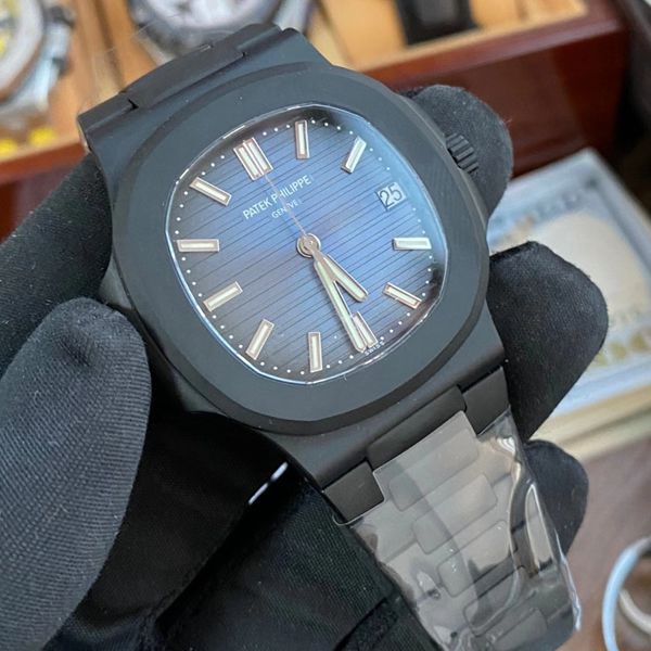 PPF Factory V4 DCL版(金刚石碳涂层 watchcase ) PATEK PHILIPPE  Nautilus 1比1超级 Replica Watches 5711/1A-010