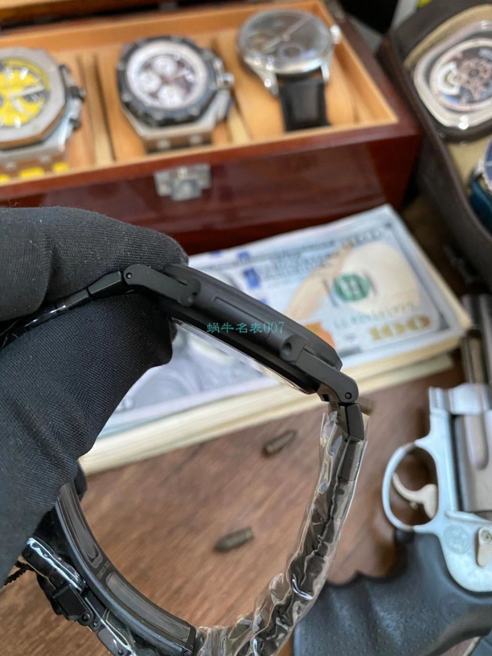 PPF Factory V4 DCL版(金刚石碳涂层 watchcase ) PATEK PHILIPPE  Nautilus 1比1超级 Replica Watches 5711/1A-010 / BD360