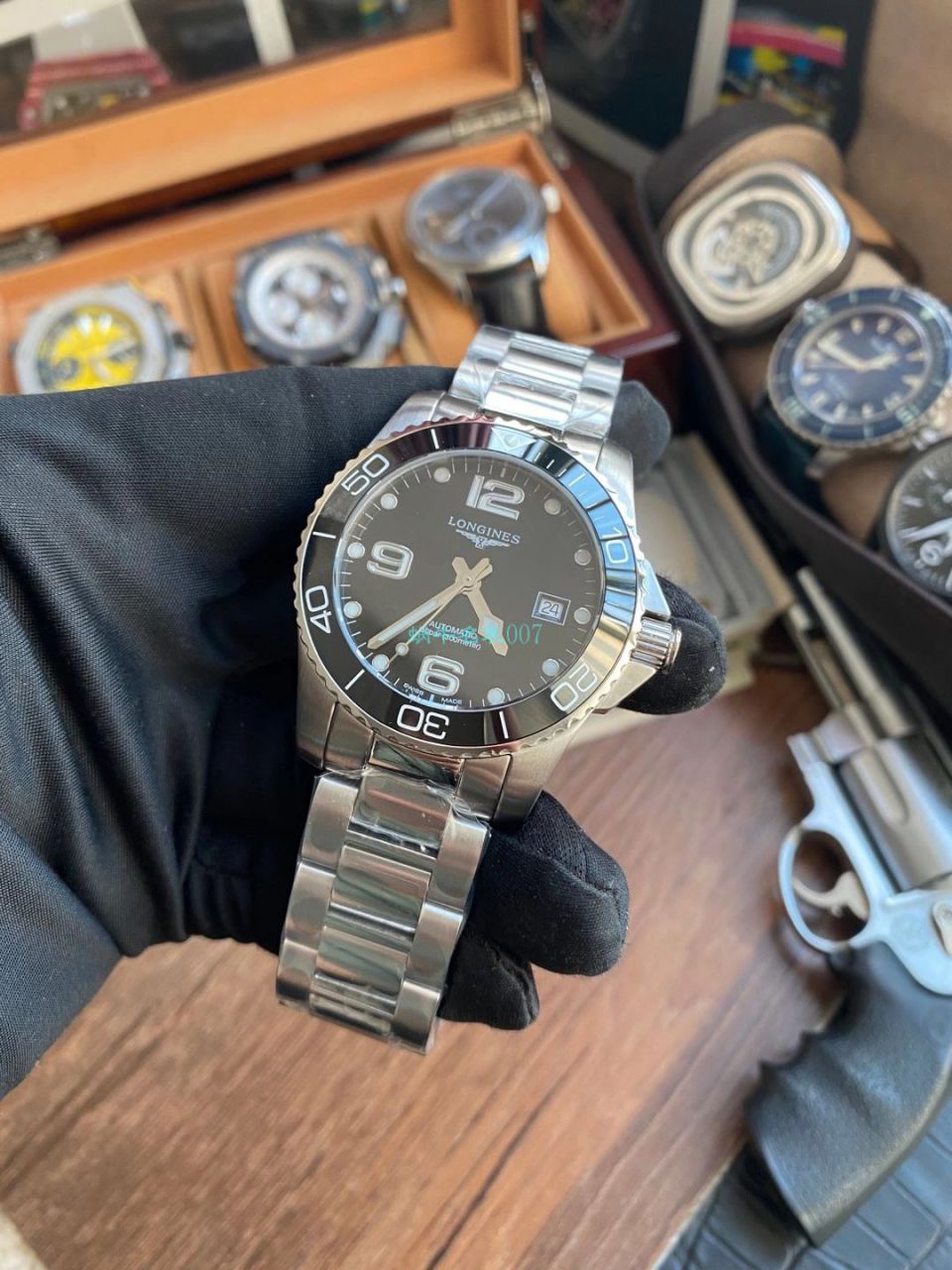 ZF Factory  Longines 康卡斯 Perfect  top  Replica Copy  Watches L3.642.4.56.6 wrist watches  / L171