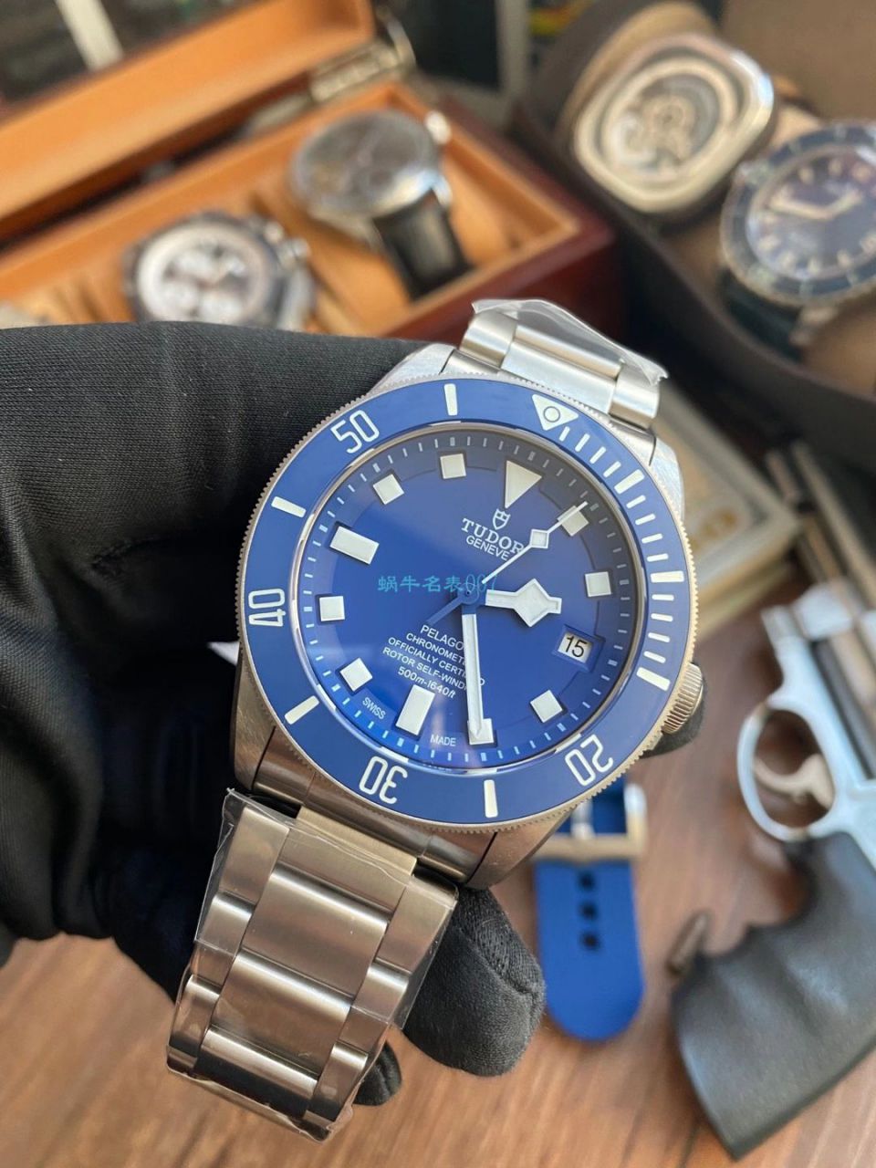XF Factory  Tudor 蓝色战斧 Perfect  High quality  Replica Watches PELAGOS系列25600TB wrist watches  / DT076