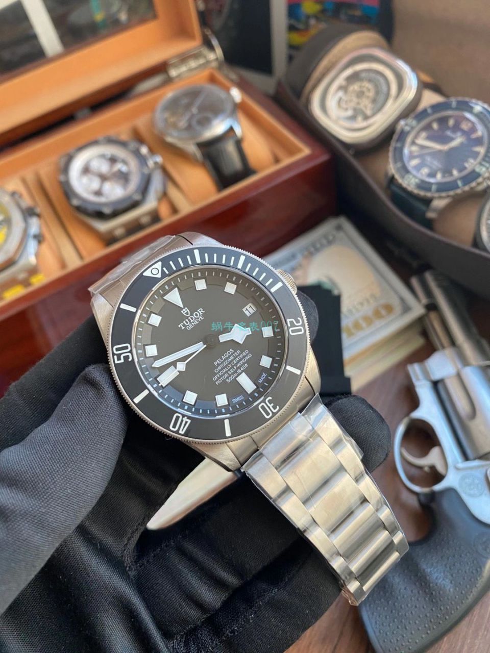 XF Factory  Tudor 蓝色战斧 Perfect  High quality  Replica Watches PELAGOS系列25600TB wrist watches  / DT076