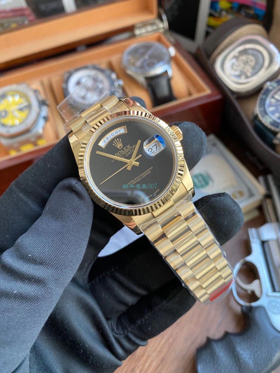  Rolex 特别版极简 Day-Date 型day-date top  Replica Copy 无字天书 wrist watches  / R691