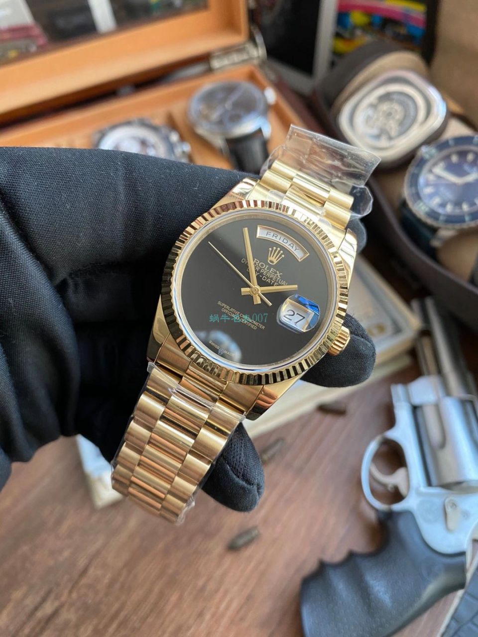  Rolex 特别版极简 Day-Date 型day-date top  Replica Copy 无字天书 wrist watches  / R691