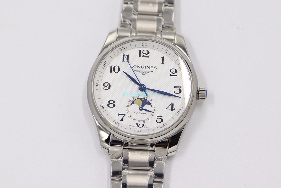 GS Factory  top  Replica Copy  Longines 名匠L2.909.4.78.3月相 wrist watches  / L163