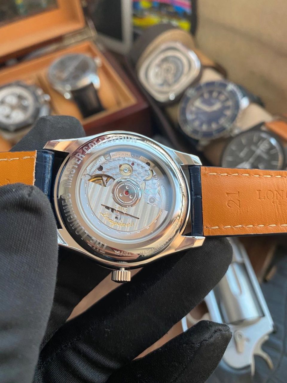 GS Factory 1比1 High quality  Knockoff  Longines 名匠月相 Watches L2.919.4.92.6，L2.919.4.78.6 wrist watches  / L172
