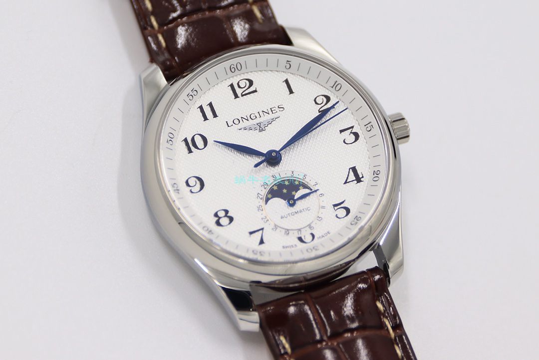 GS Factory 1比1 High quality  Knockoff  Longines 名匠月相 Watches L2.919.4.92.6，L2.919.4.78.6 wrist watches  / L172