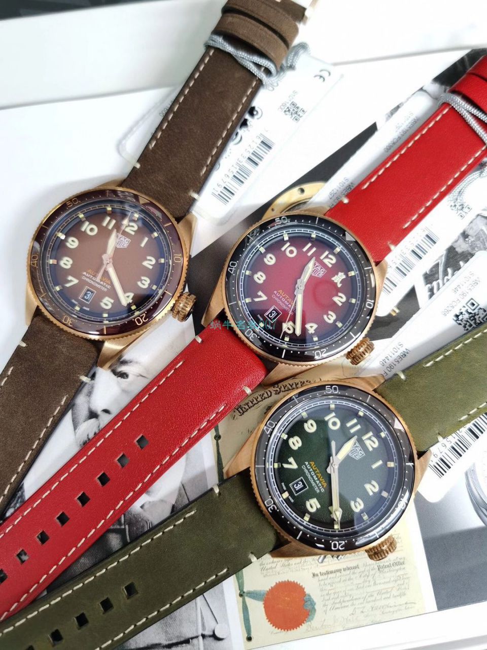 渠道原单 TAG Heuer 鼠年特别版TAG HEUER AUTAVIA系列WBE5193.FC8300 wrist watches  / TG112