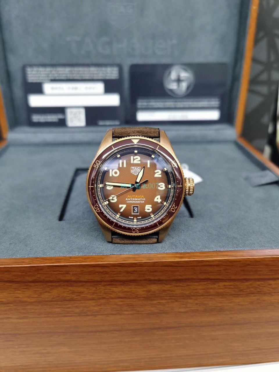 渠道原单 TAG Heuer 鼠年特别版TAG HEUER AUTAVIA系列WBE5193.FC8300 wrist watches  / TG112