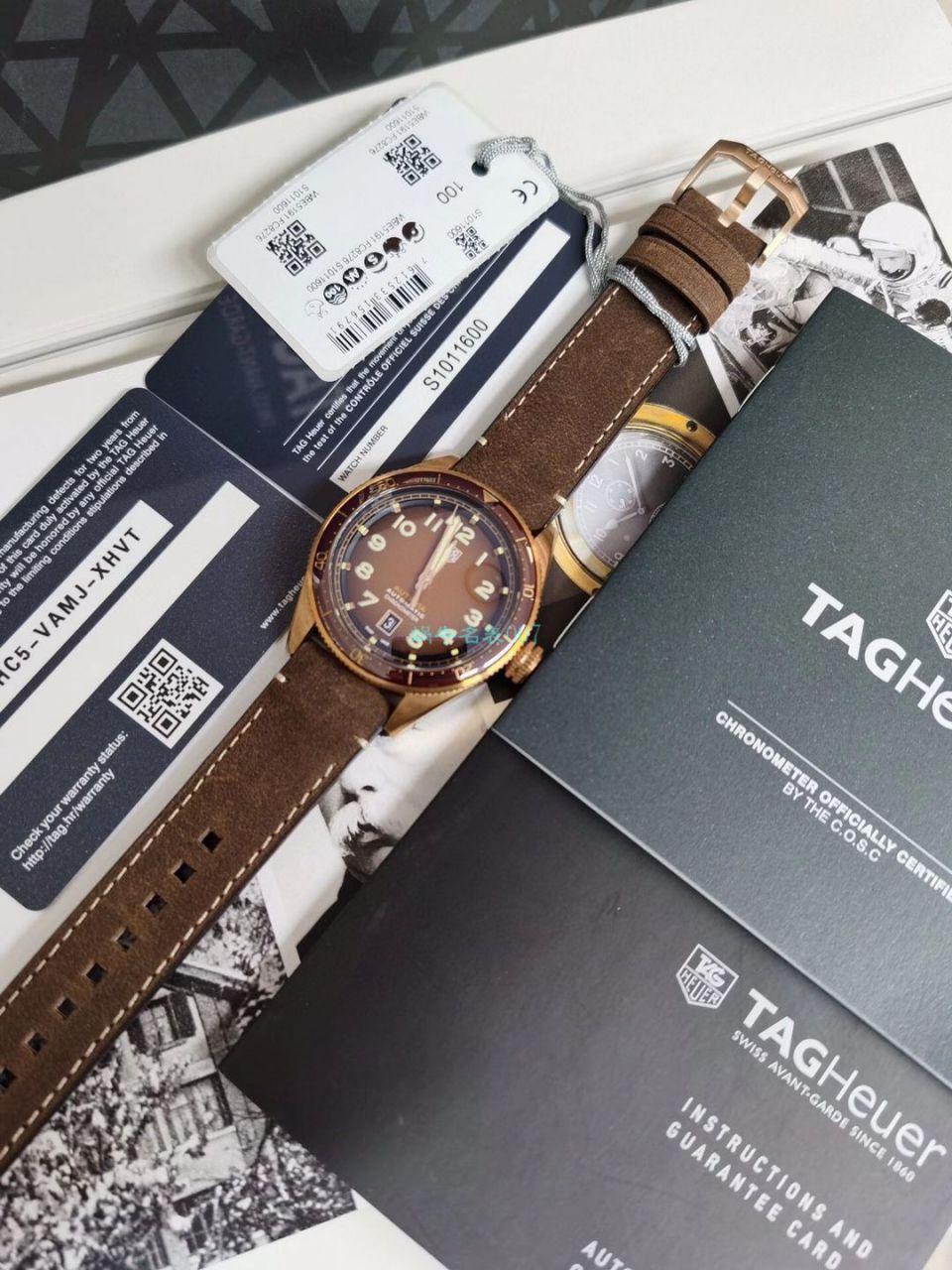 渠道原单 TAG Heuer 鼠年特别版TAG HEUER AUTAVIA系列WBE5193.FC8300 wrist watches  / TG112