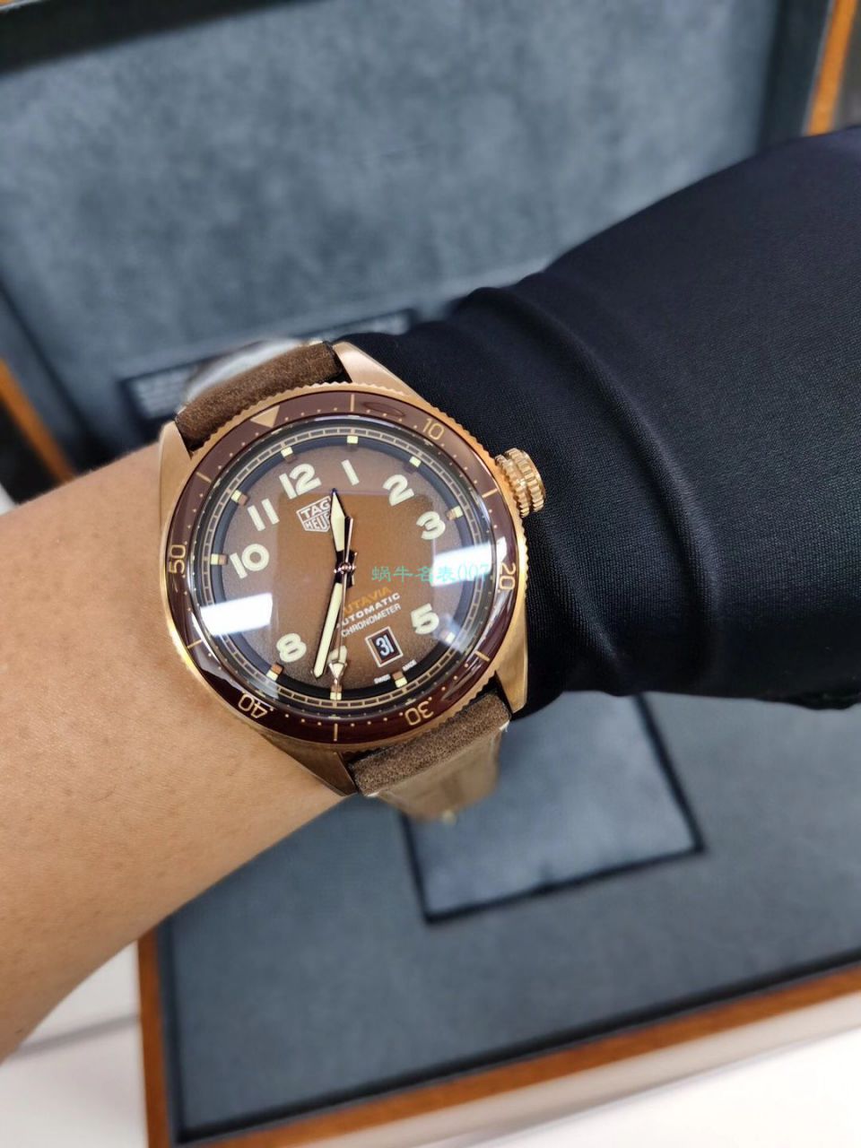 渠道原单 TAG Heuer 鼠年特别版TAG HEUER AUTAVIA系列WBE5193.FC8300 wrist watches  / TG112