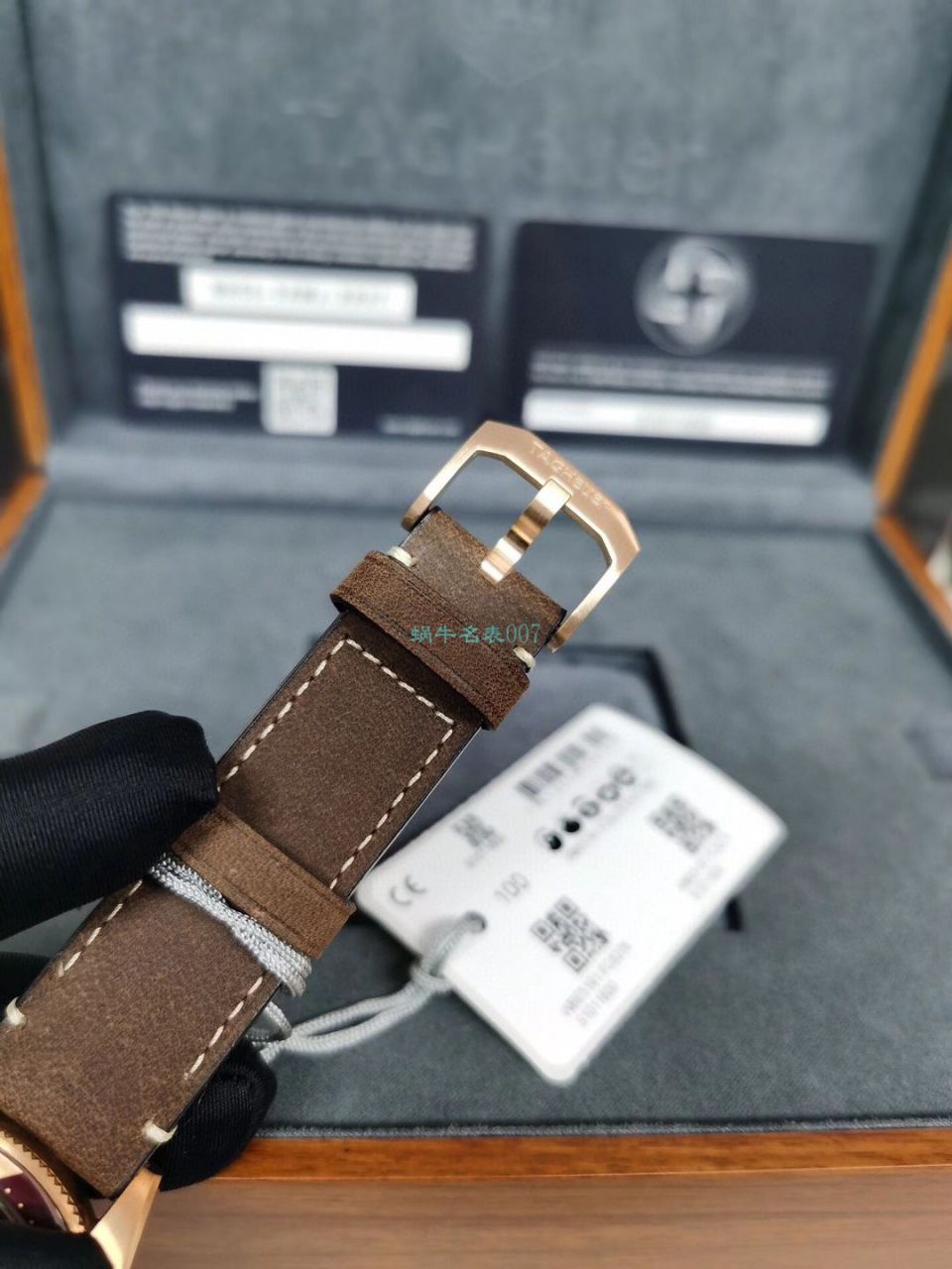 渠道原单 TAG Heuer 鼠年特别版TAG HEUER AUTAVIA系列WBE5193.FC8300 wrist watches  / TG112