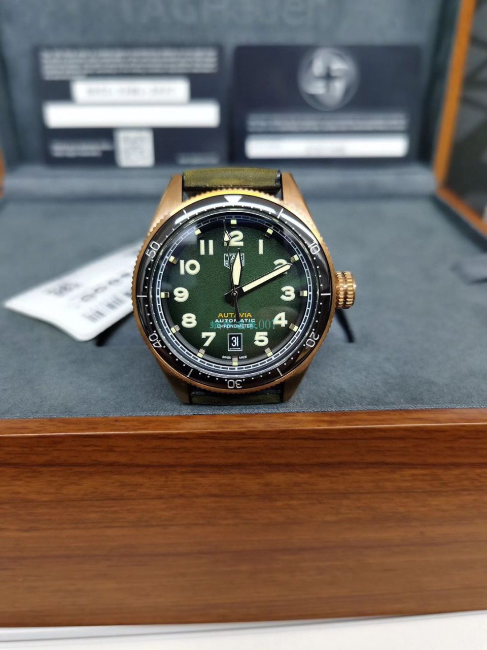 渠道原单 TAG Heuer 鼠年特别版TAG HEUER AUTAVIA系列WBE5193.FC8300 wrist watches  / TG112