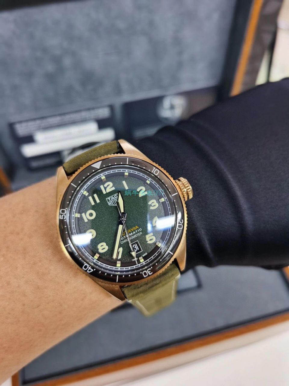 渠道原单 TAG Heuer 鼠年特别版TAG HEUER AUTAVIA系列WBE5193.FC8300 wrist watches  / TG112