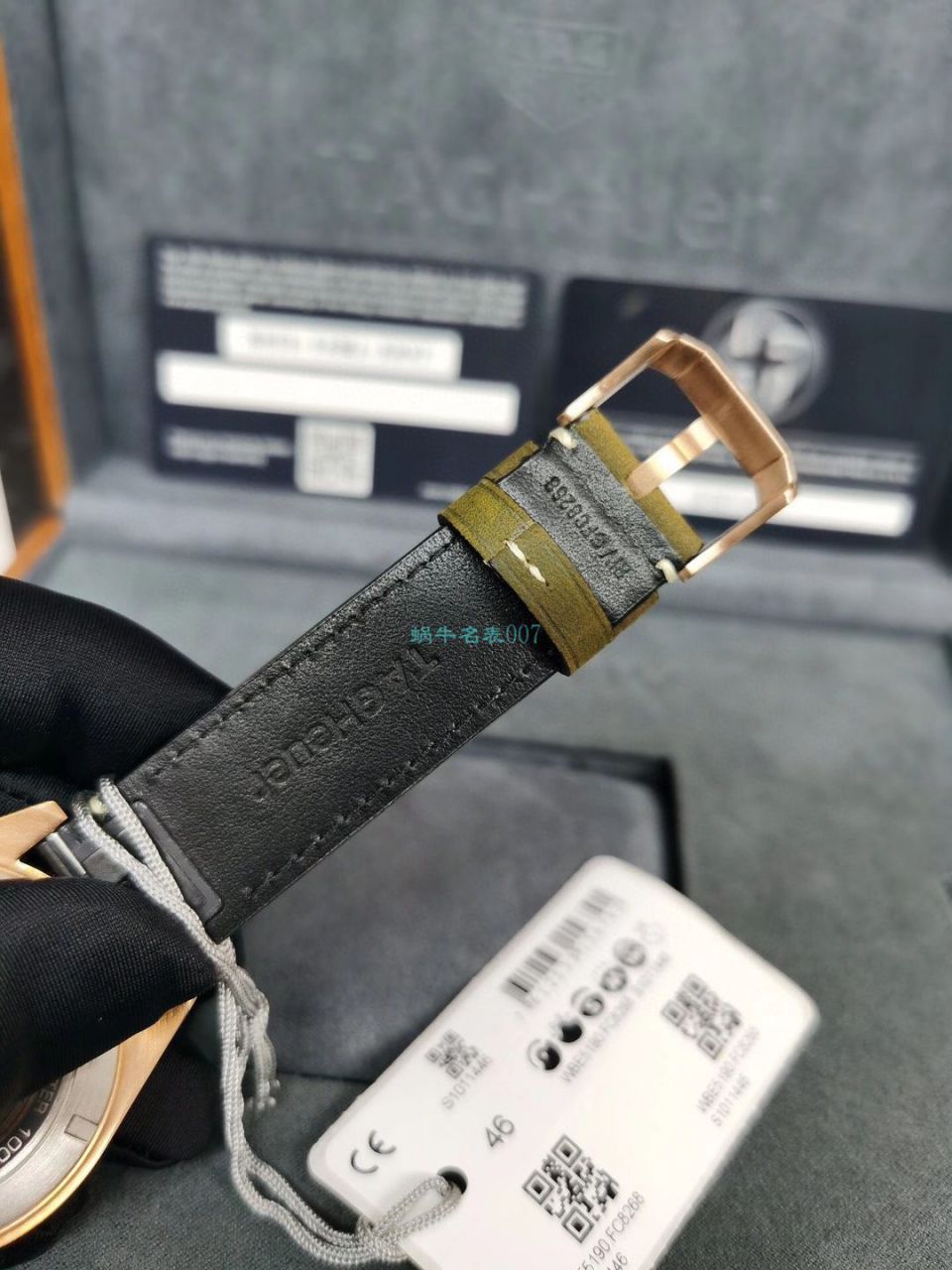 渠道原单 TAG Heuer 鼠年特别版TAG HEUER AUTAVIA系列WBE5193.FC8300 wrist watches  / TG112